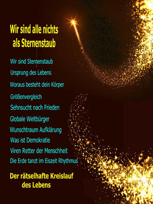 cover image of Wir sind alle nichts als Sternenstaub